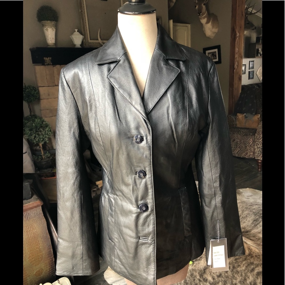 Leather Coat